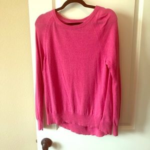 Pink banana republic sweater TALL size medium